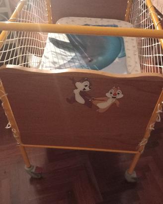 lettino bimbo con ruote