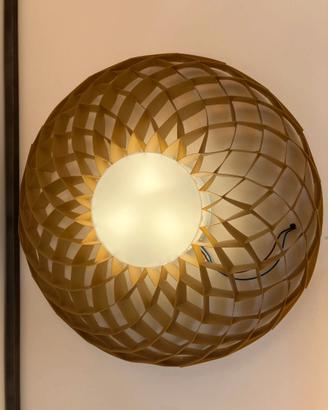 Lampada soffitto moderna d.60 Dalia oro