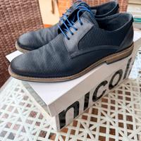 Scarpe uomo blu eleganti