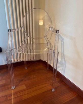 Set 6 sedie tipo Kartell Ghost