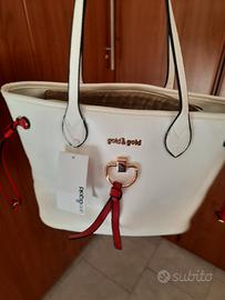 borsa da donna bianca