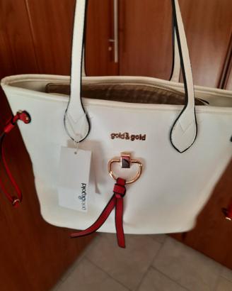 borsa da donna bianca