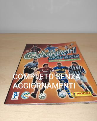 Album Calciatori Panini 2001-02 Completo