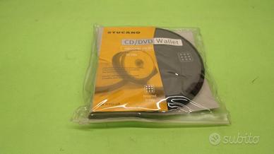 Tucano CD/DVD Wallet, contenitore per 24 CD / DVD