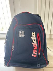 Zaino Scuola Invicta Blu e Rosso con Trolley