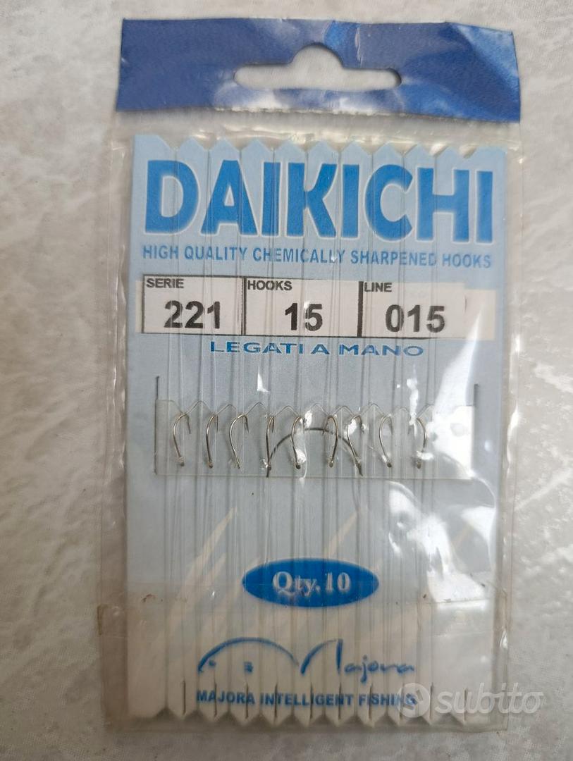 1000 GT 4X L319 Ganci da pesca con esca viva nichel nero taglia 1