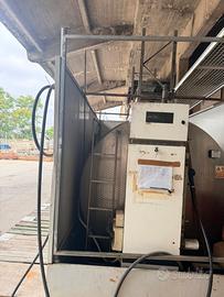 Serbatoio gasolio 9000 litri inox con distributore