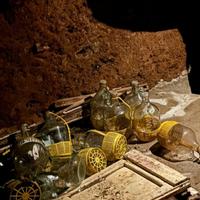 damigiane/bottiglie per vino in vetro grati s