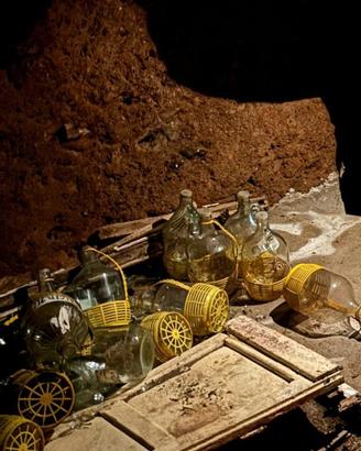 damigiane/bottiglie per vino in vetro grati s