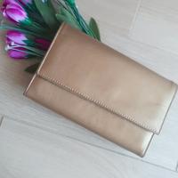  Pochette oro elegante da cerimonia
