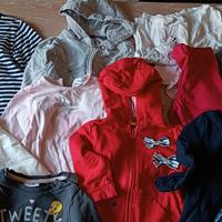 stock lotto abbigliamento bambina 12/18 mesi 