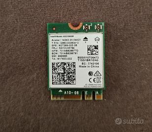 Scheda di Rete Intel AX210 WIFI Bluetooth