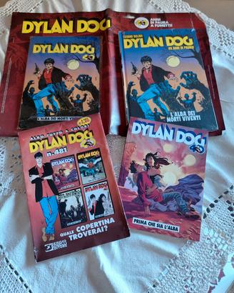 Kit  2 Dylan Dog  + Metal Poster  40°  Anniversar
