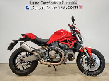DUCATI Monster 821 ABS RED STRIPES