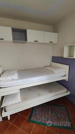 Letto a castello scorrevole