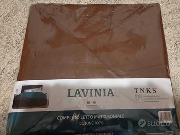 Set lenzuola matrimoniali nuove 