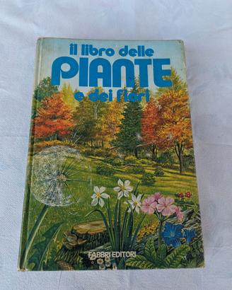 Libro Piante e Fiori Fabbri Vintage anni 80