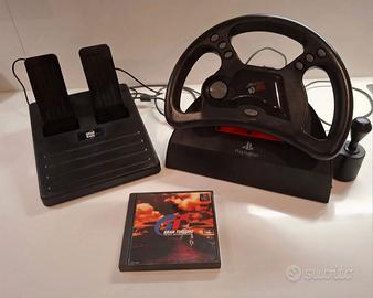 Set completo volante + pedaliera PS1 con Gran Turi