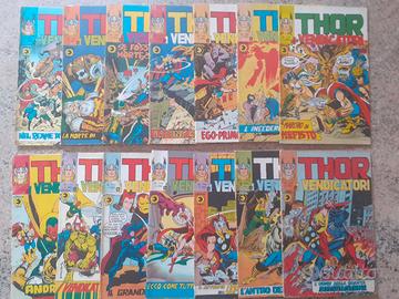 fumetti Corno - Thor e L'uomo ragno 