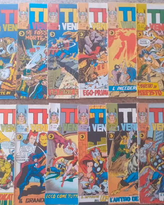 fumetti Corno - Thor e L'uomo ragno 