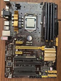 Asus z87-k + I7 4770K + 16GB RAM