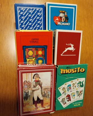 Lotto CARTE DA GIOCO-