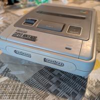 Super Nintendo SNES Pal 1CHIP solo console + pad
