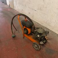 motopompa a scoppio per ramare + 200 metri di tubo