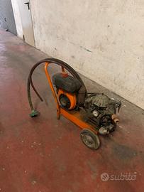 motopompa a scoppio per ramare + 200 metri di tubo