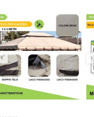 Ricambio gazebo
