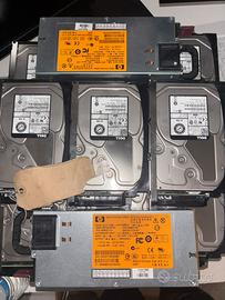LOTTO 33HDD Toshiba SAS 6TB + 2 HP 750W