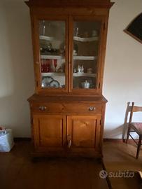 Vetrinetta artigianale in abete