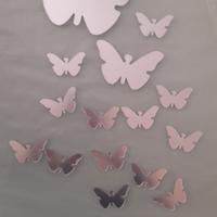 farfalle adesive in pvc