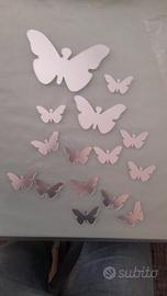 farfalle adesive in pvc