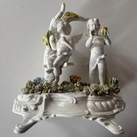 Putti in ceramica vintage Bassani