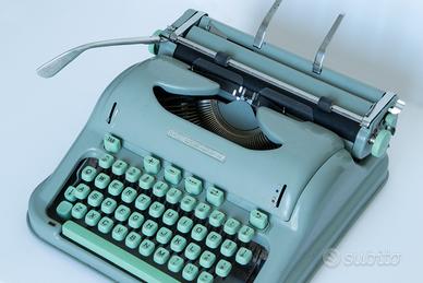 Vintage Hermes 3000 Portable Typewriter In Carry Case - I Like Mikes - Foto 2
