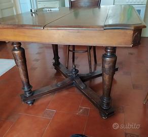 tavolo d'epoca in massello 