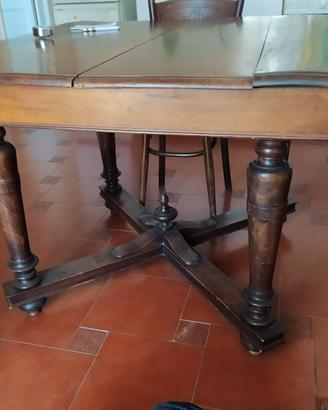 tavolo d'epoca in massello 