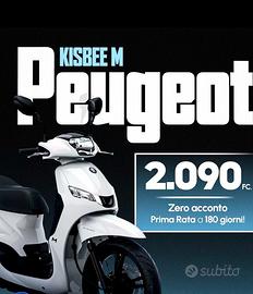 Peugeot Kysbee M 125 Euro 5+ con Bauletto