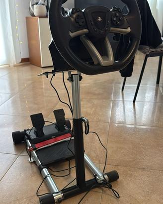 Supporto e volante per console e pc