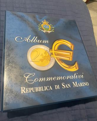 Album Abafil raccoglitore Euro San Marino