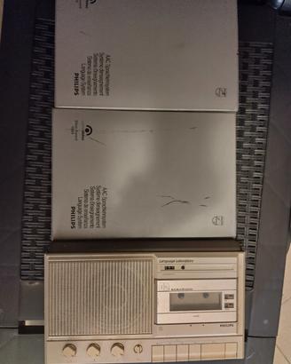 Philips AAC 5000 lettore con corso inglese vintage