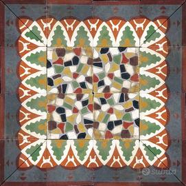 Mattonelle antiche, mattonelle in cementina