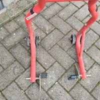 cavalletto moto anteriore