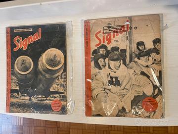 Militaria Ww2 due riviste Signal RARE 1941/1942