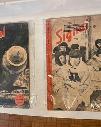 Militaria Ww2 due riviste Signal RARE 1941/1942