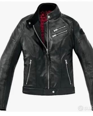 GIACCA MOTO DA DONNA IN PELLE SPIDI