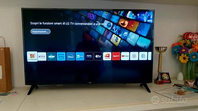 Tv Smart 50 pollici LG  4K apple mai utilizzato☆