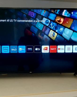 Tv Smart 50 pollici LG  4K apple mai utilizzato☆