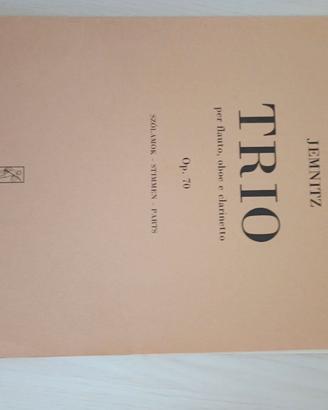 TRIO FLAUTO, OBOE E CLARINETTO